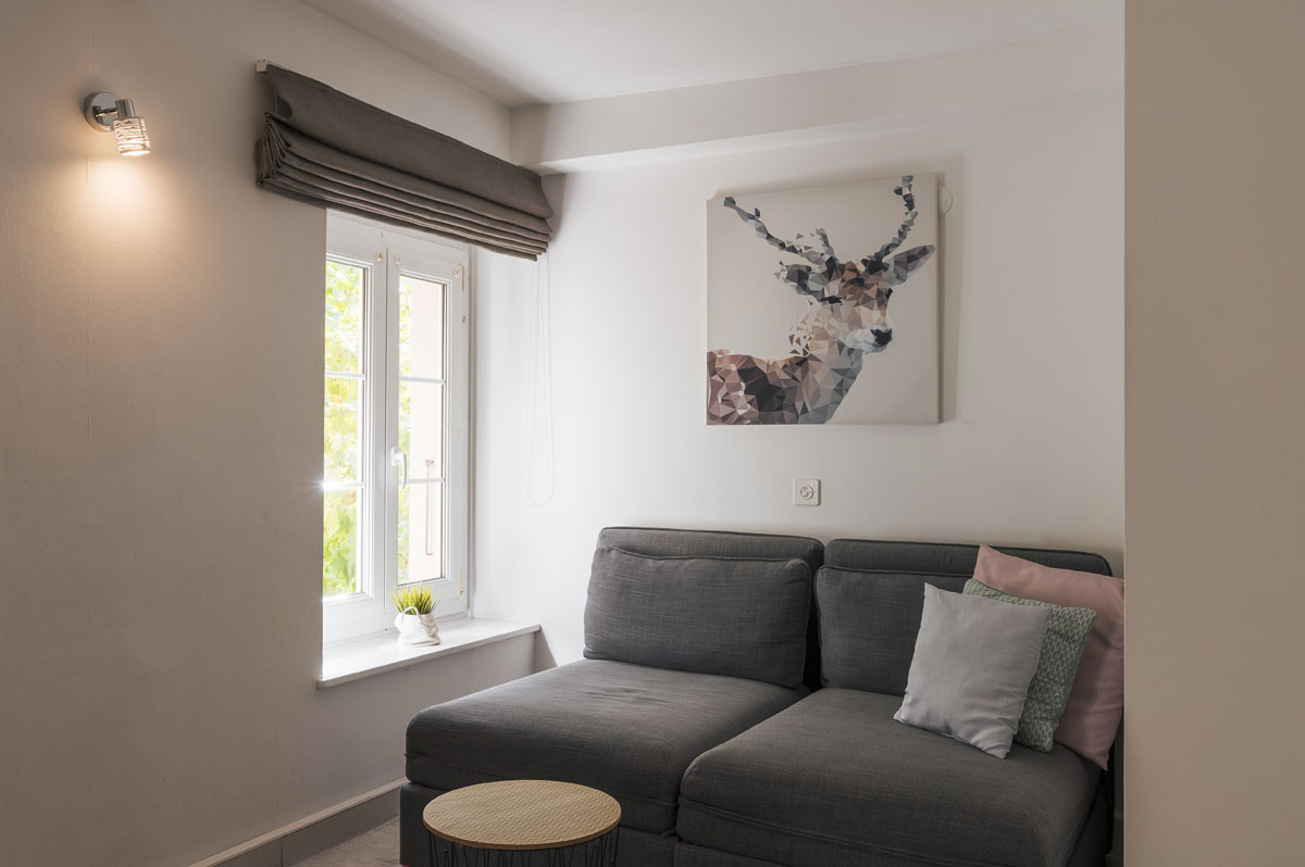 Nyon apartment living area